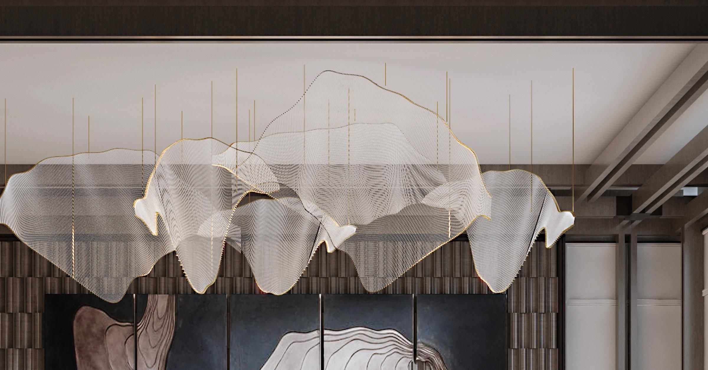 Chinese reception room style New 3D model_5