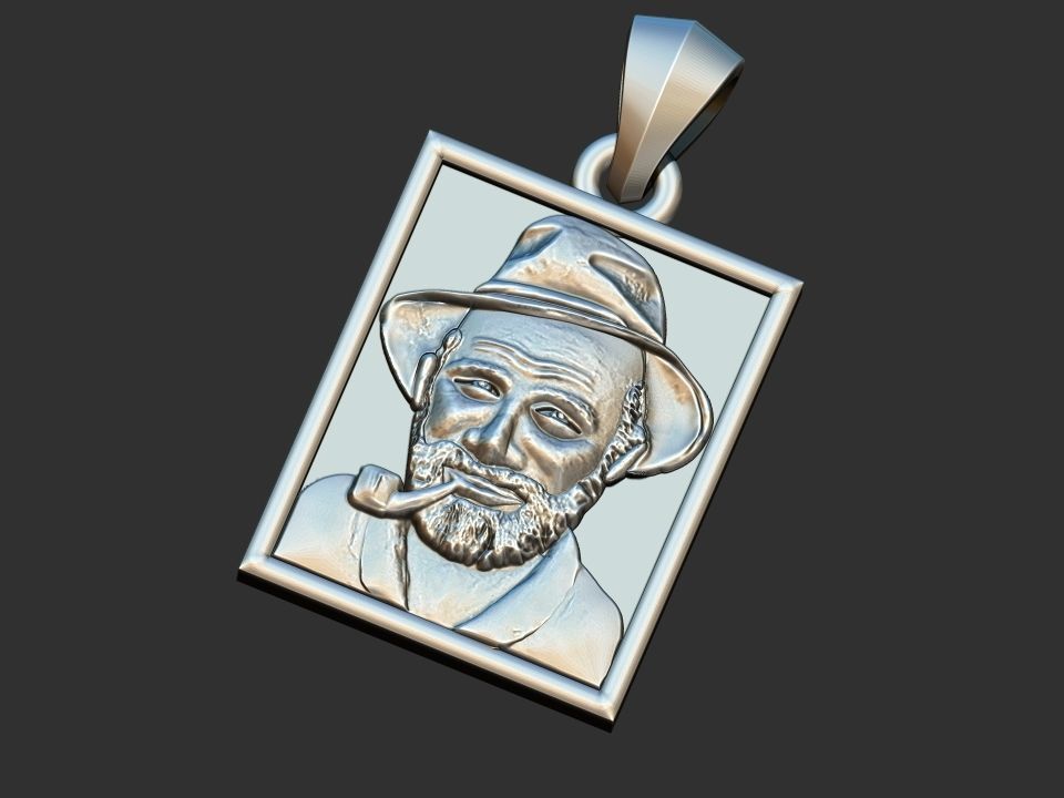 Preto Velho  3D print model_6