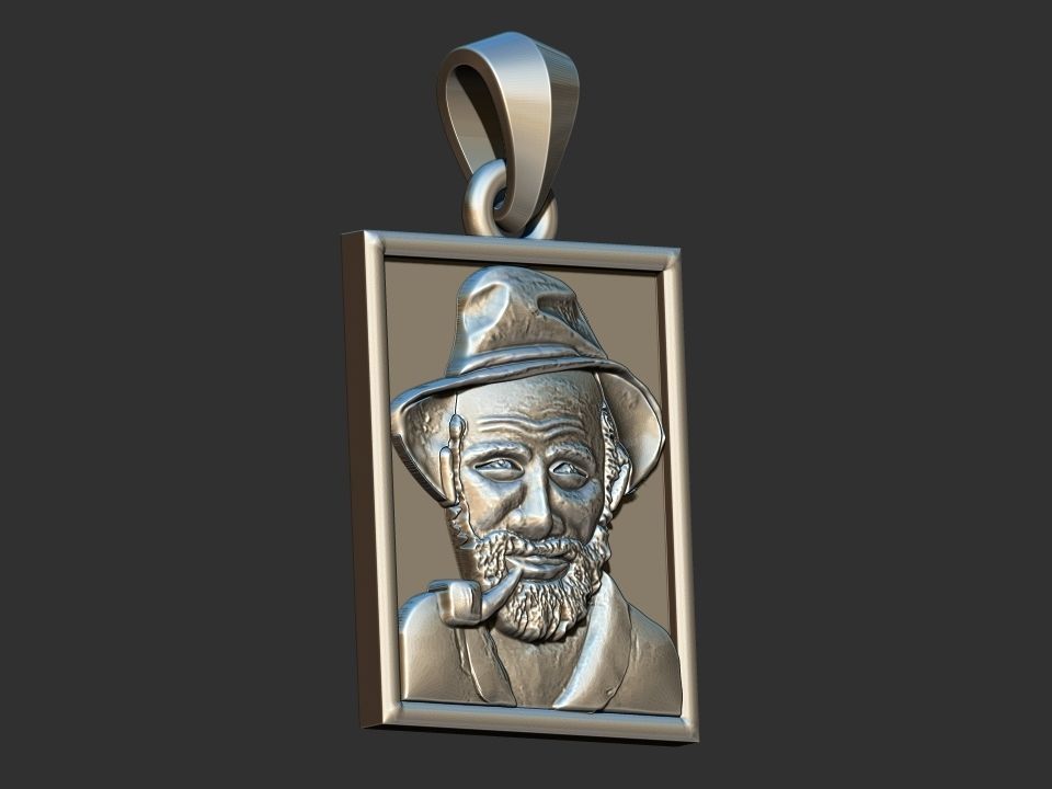 Preto Velho  3D print model_2