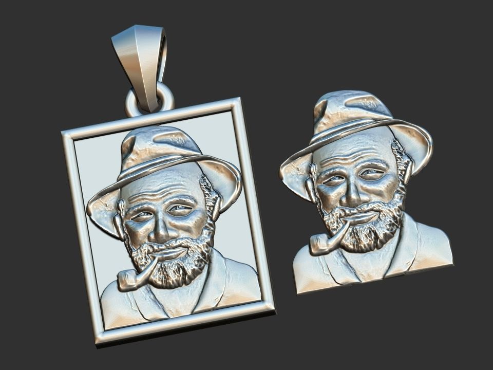 Preto Velho  3D print model_4