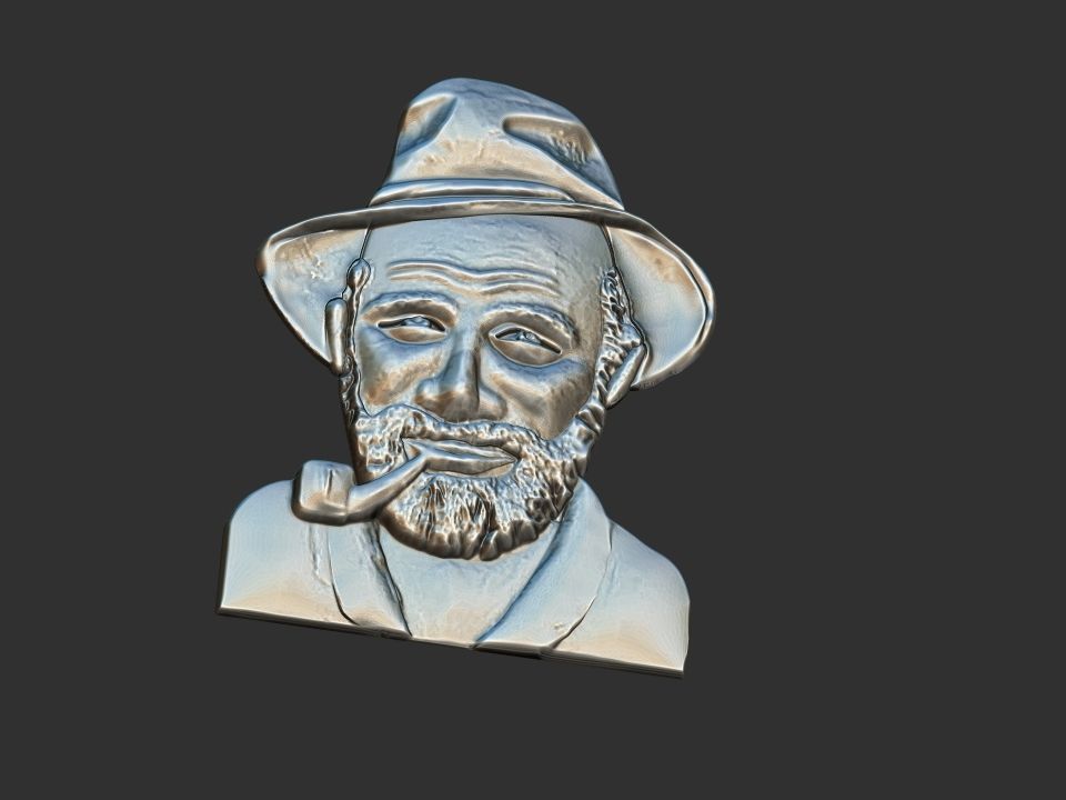 Preto Velho  3D print model_8