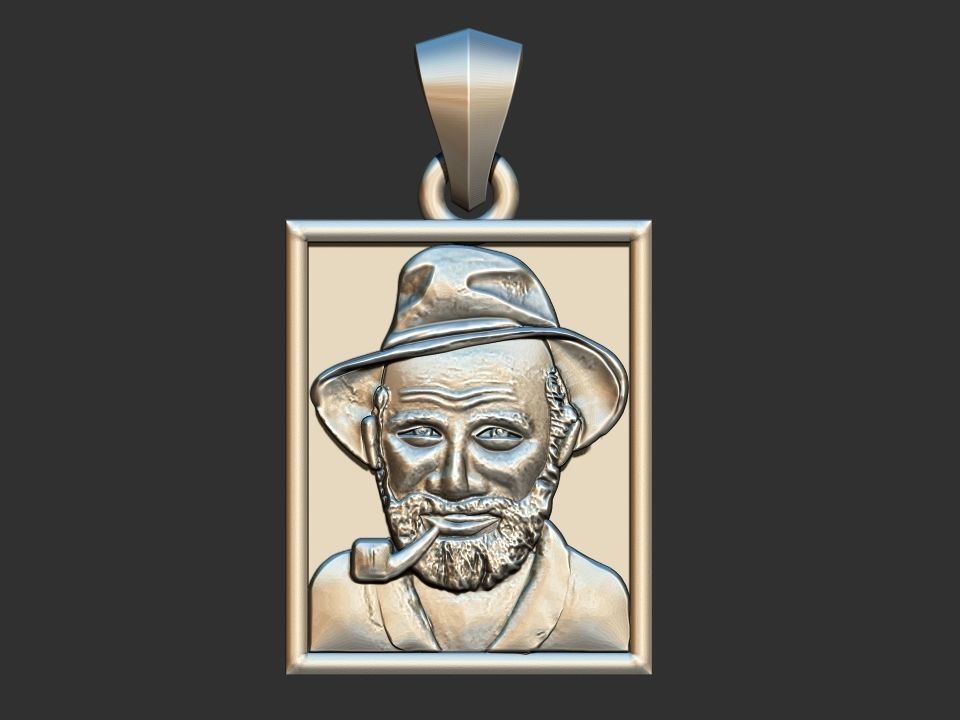 Preto Velho  3D print model_1