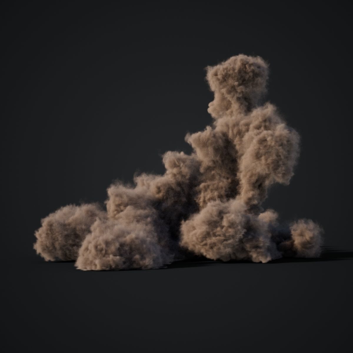VDB Animated Dust Explosion 8 3D model_5