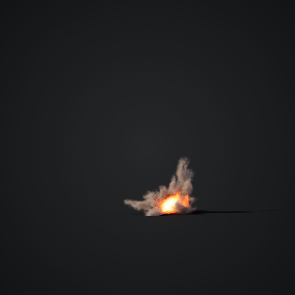VDB Animated Dust Explosion 8 3D model_2