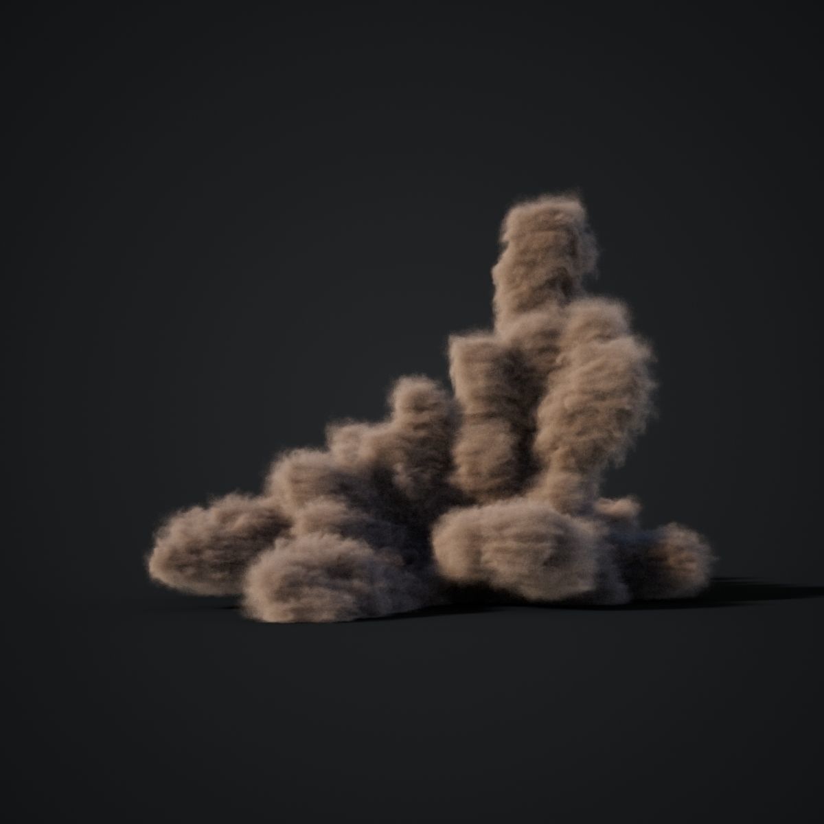 VDB Animated Dust Explosion 8 3D model_3