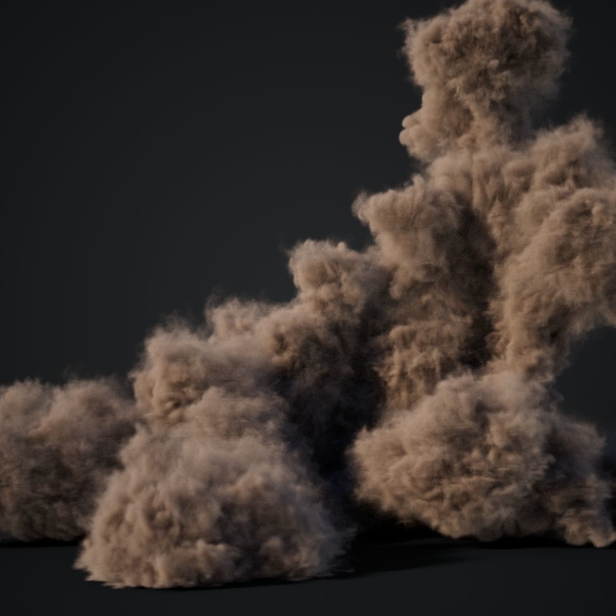 VDB Animated Dust Explosion 8 3D model_12