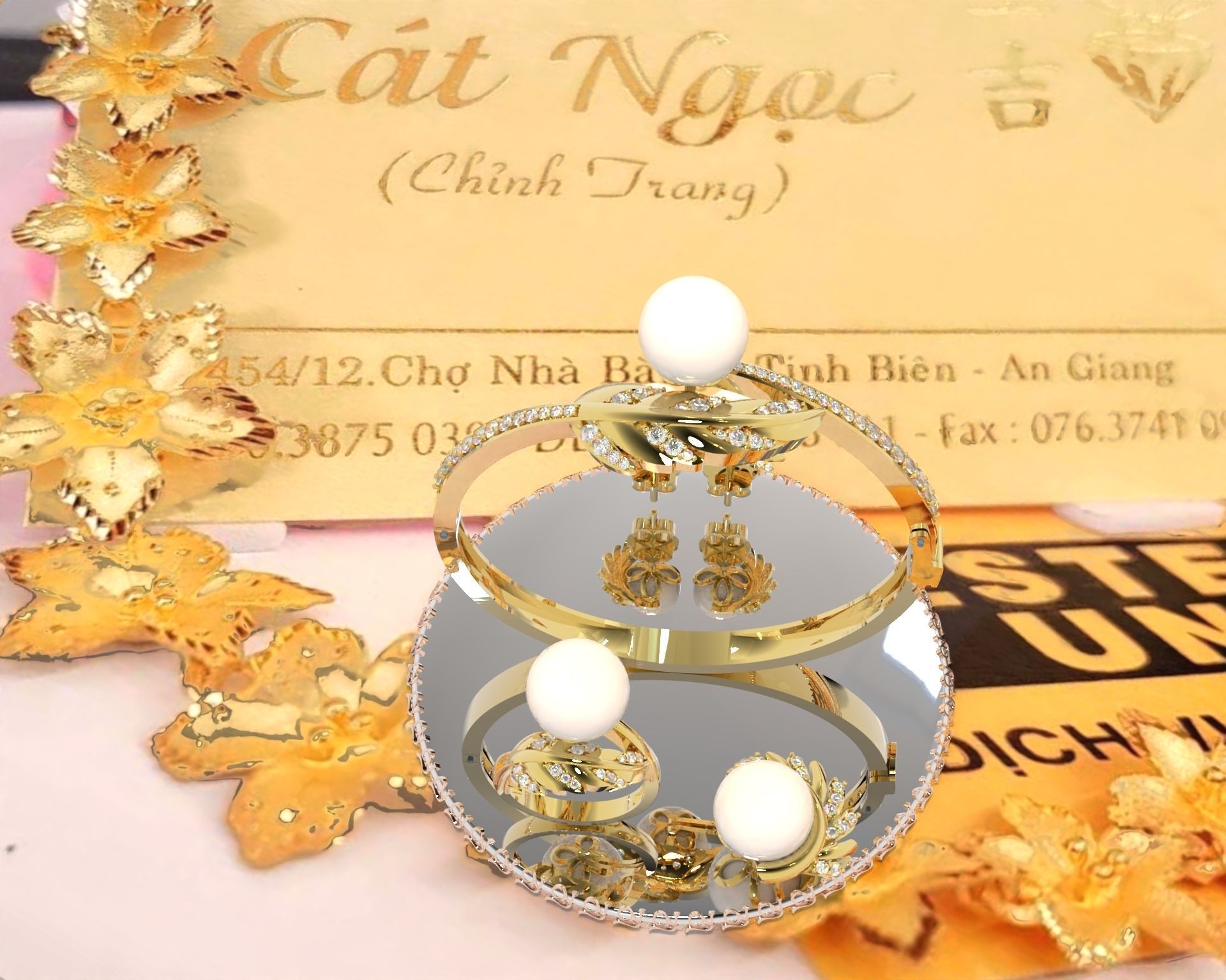 JewelrySet 3D print model_1