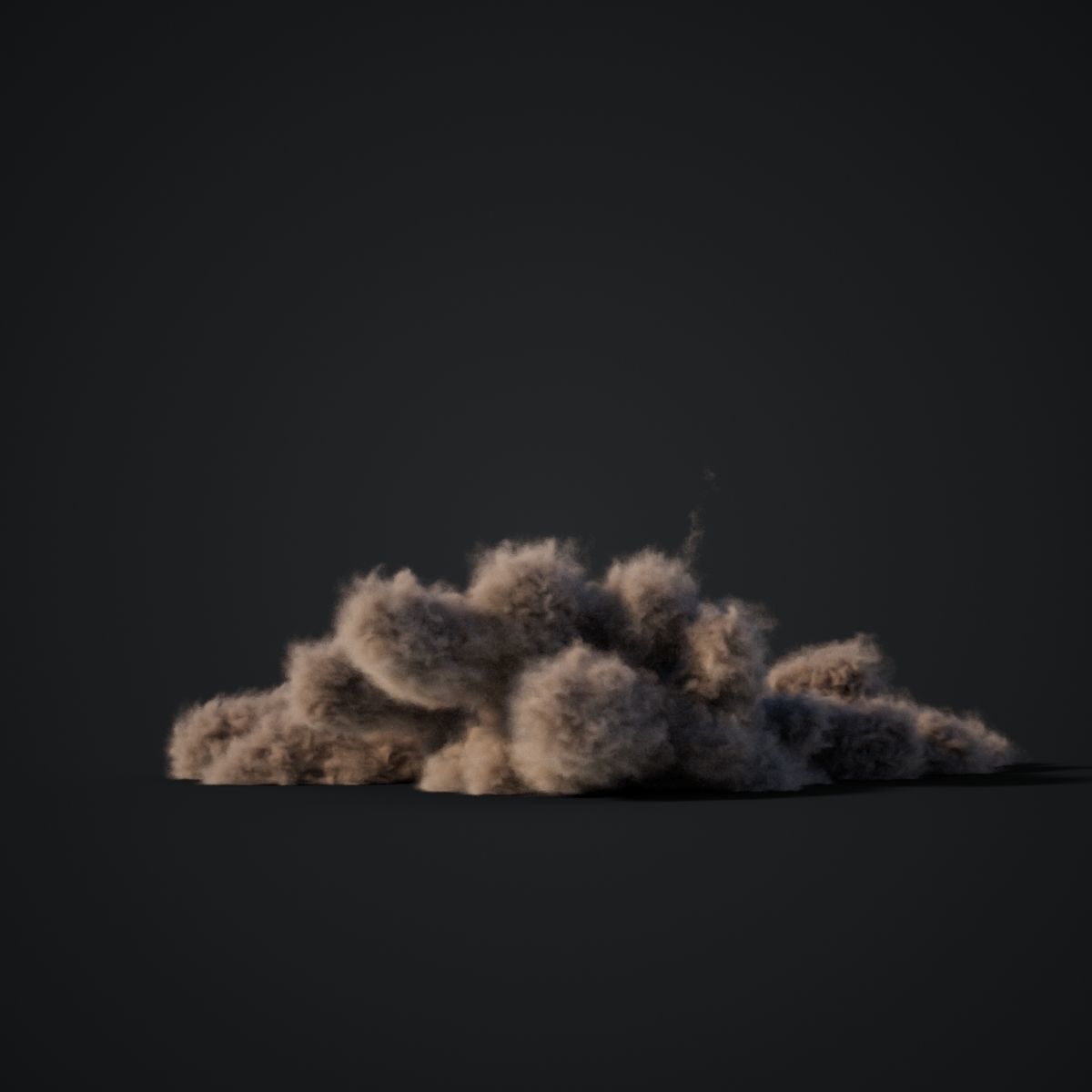 VDB Animated Dust Explosion 7 3D model_3