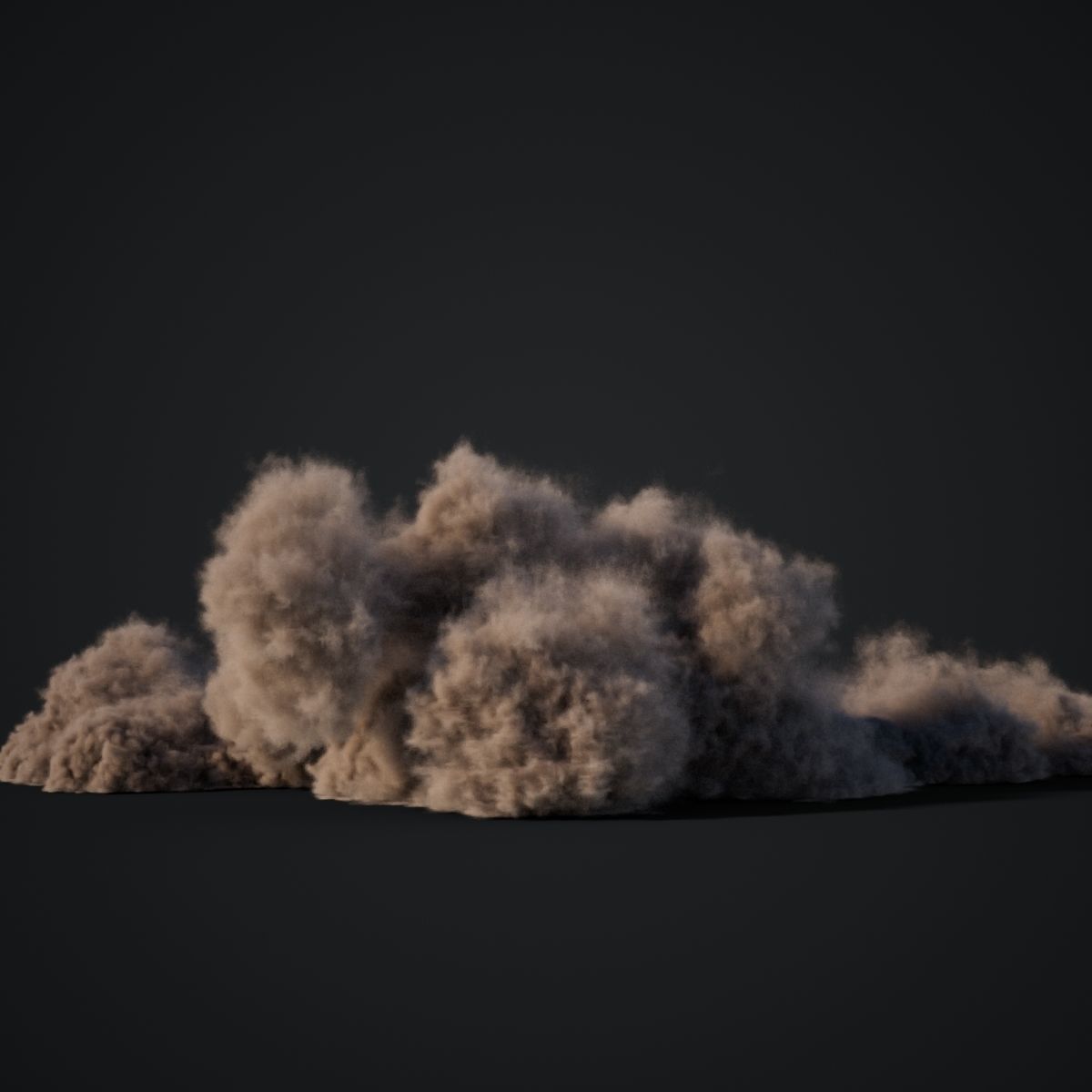 VDB Animated Dust Explosion 7 3D model_6