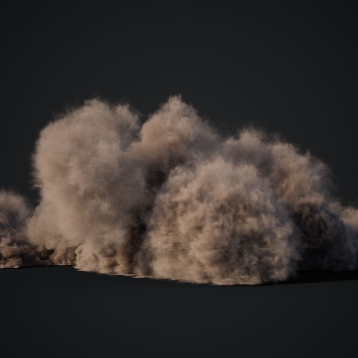 VDB Animated Dust Explosion 7 3D model_14