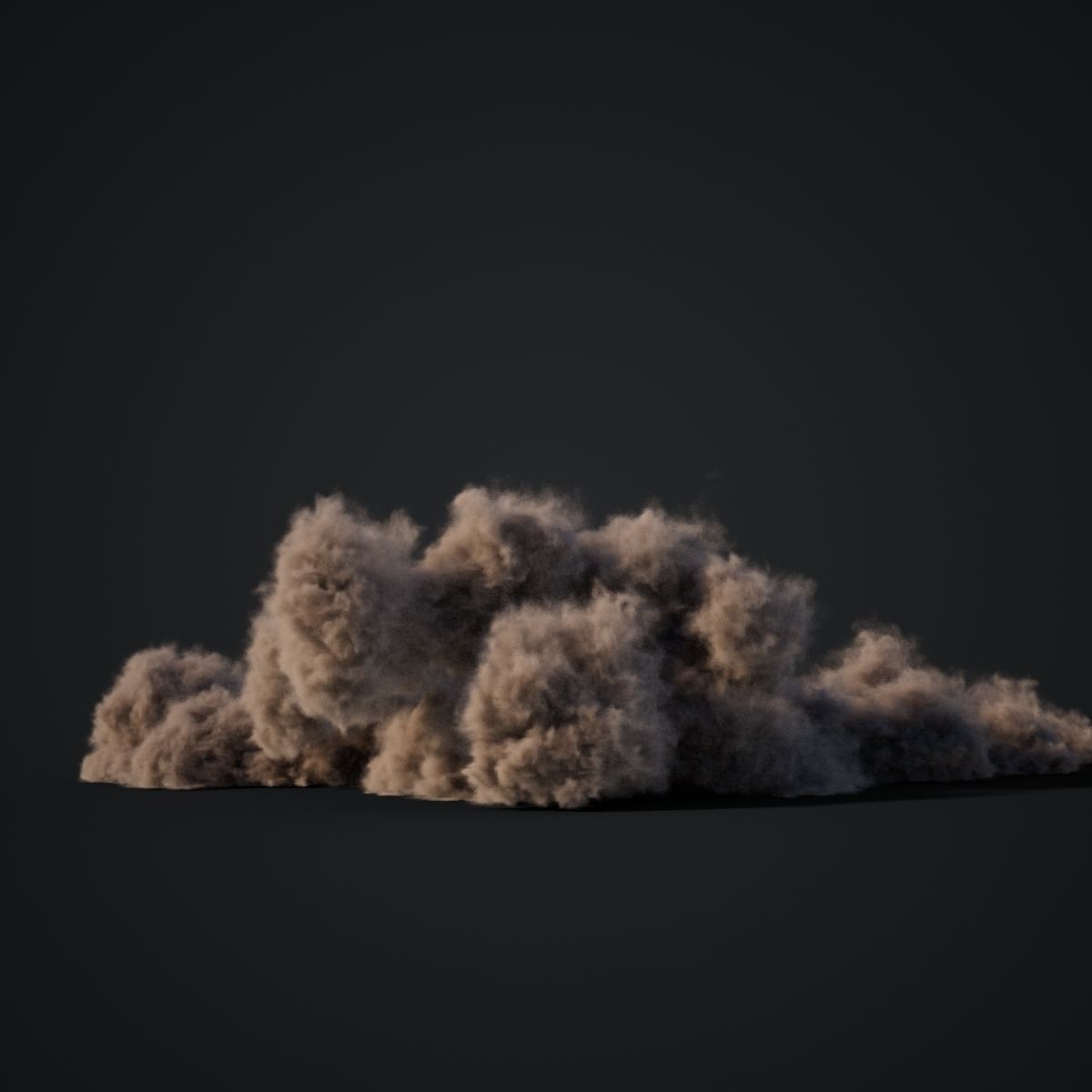 VDB Animated Dust Explosion 7 3D model_5