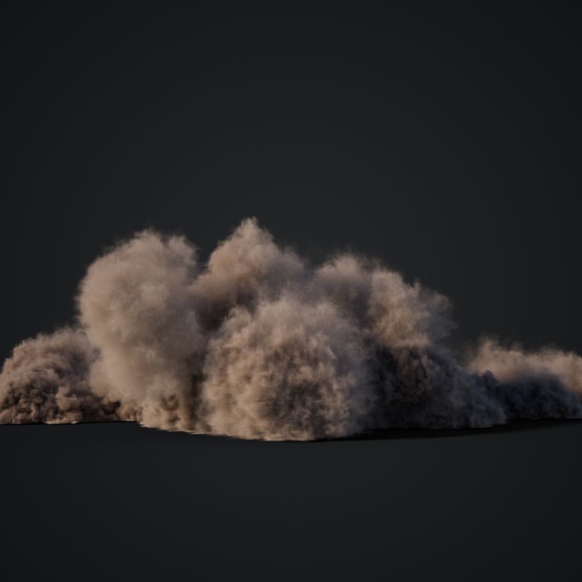 VDB Animated Dust Explosion 7 3D model_7
