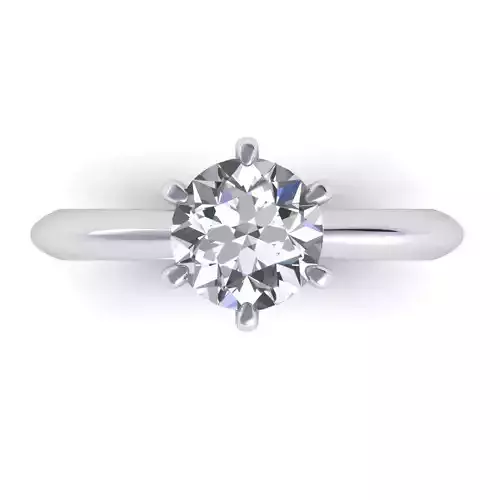 Solitaire Women Diamond Wedding Ring R23