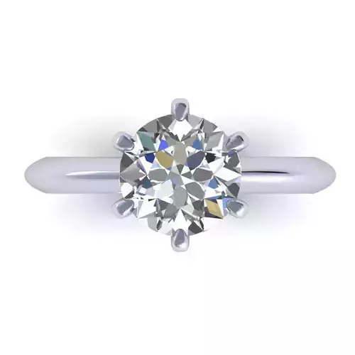 Solitaire Women Diamond Ring R25