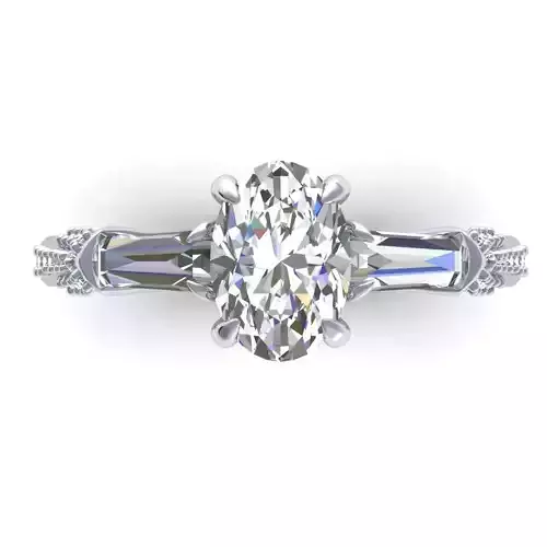 Women Diamond Engagement Ring R18