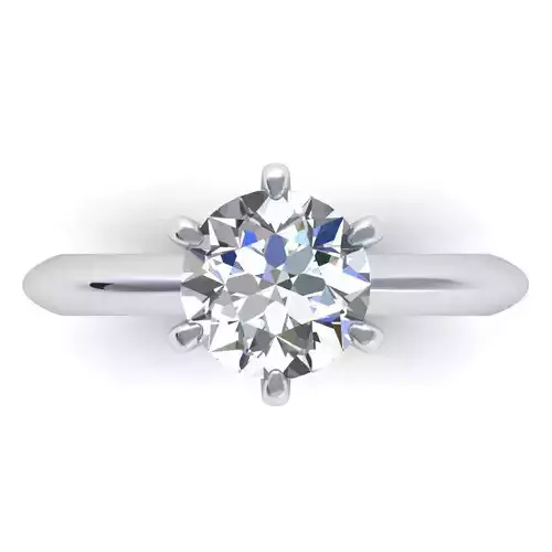 Solitaire Women Diamond Ring R29