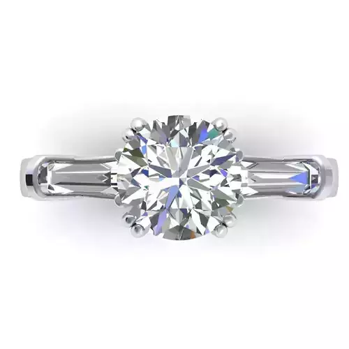 Fashion Solitaire Diamond Ring