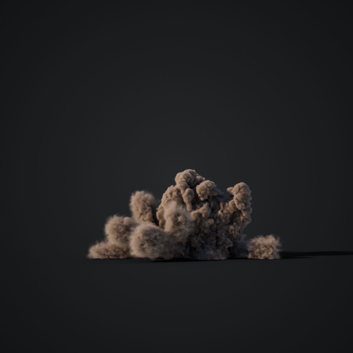VDB Animated Dust Explosion 6 3D model_3