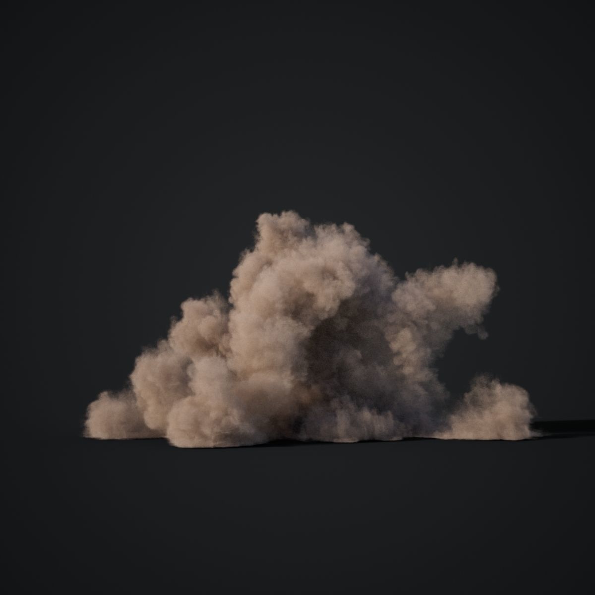 VDB Animated Dust Explosion 6 3D model_7