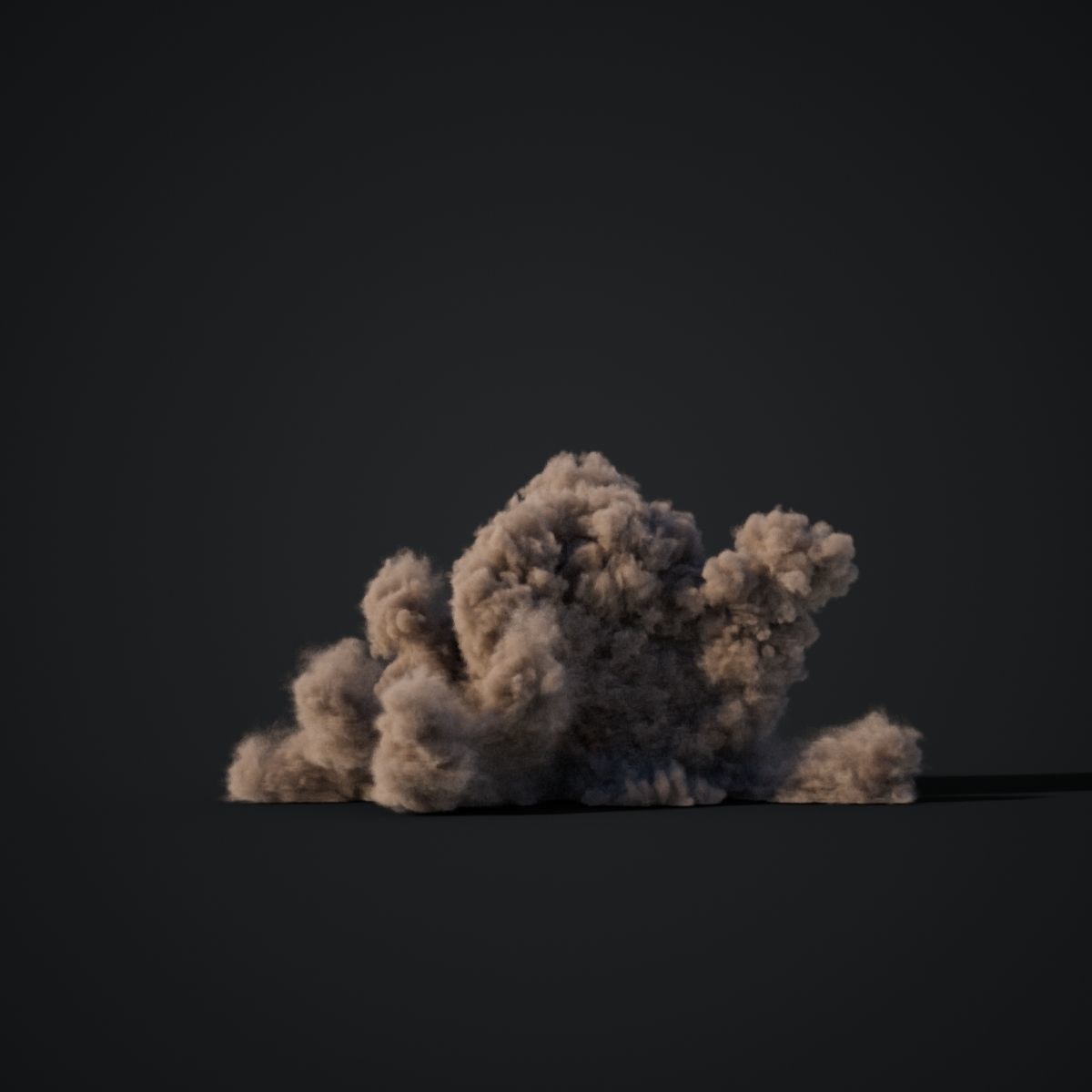 VDB Animated Dust Explosion 6 3D model_5