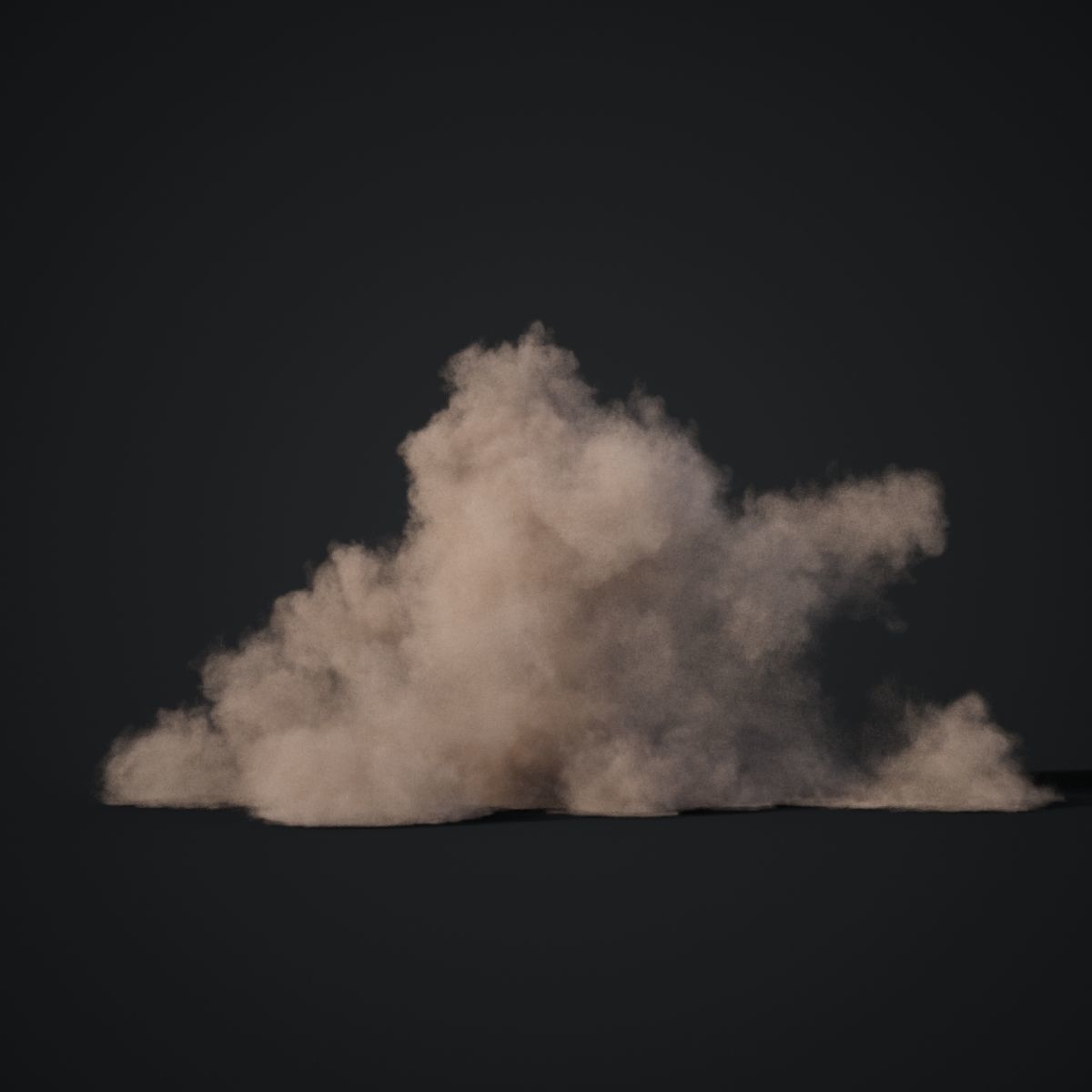 VDB Animated Dust Explosion 6 3D model_8
