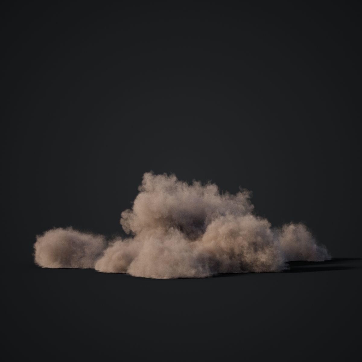 VDB Animated Dust Explosion 5 3D model_7