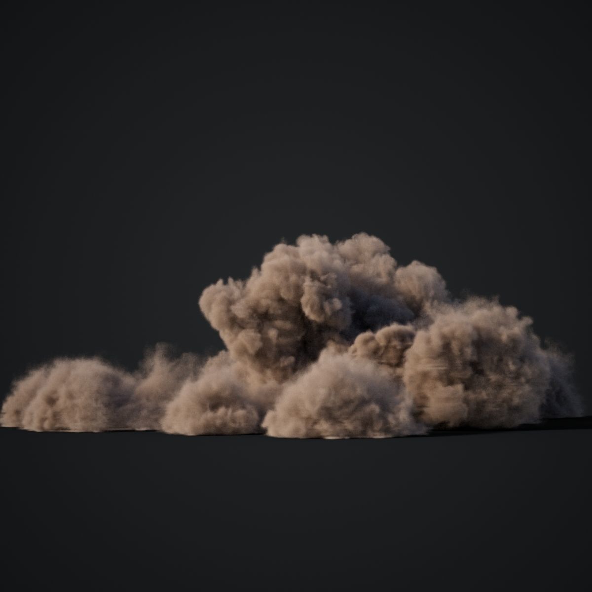 VDB Animated Dust Explosion 5 3D model_12