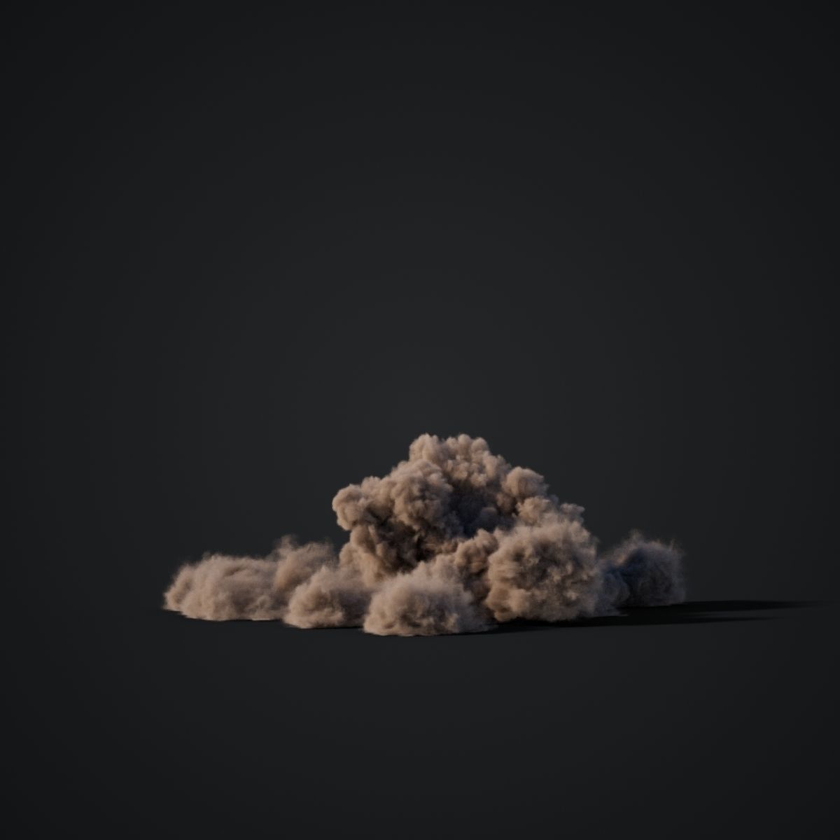 VDB Animated Dust Explosion 5 3D model_4
