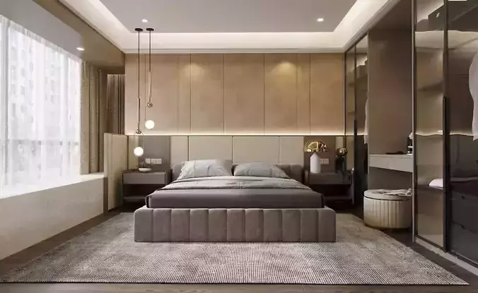 Bedroom Modern Luxury