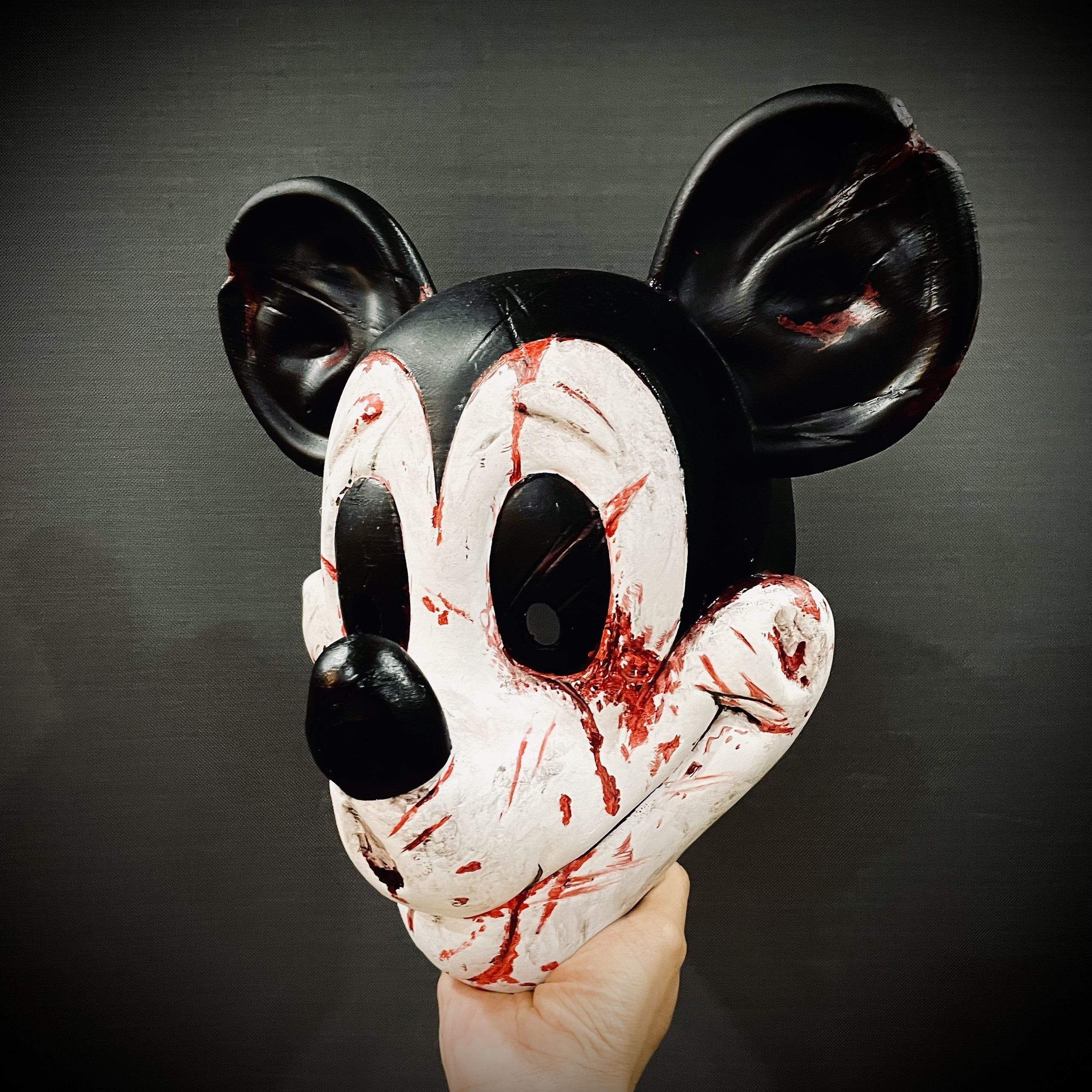 Mickey Mouse Trap Mask - Halloween Cosplay 3D print model_5