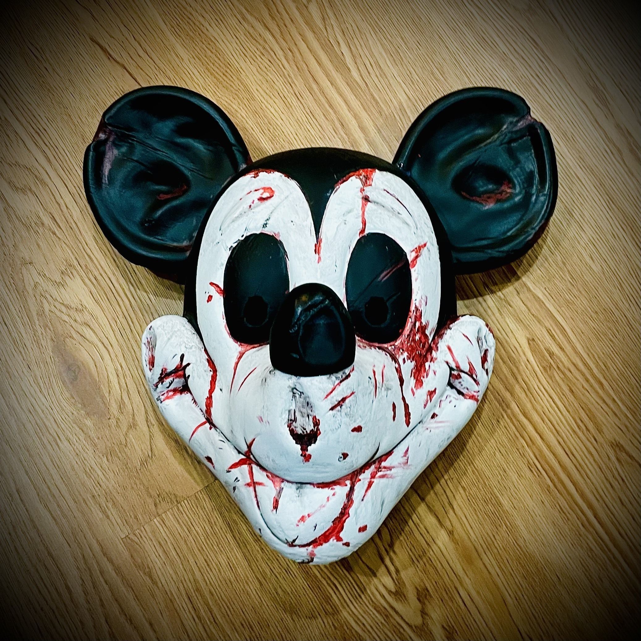 Mickey Mouse Trap Mask - Halloween Cosplay 3D print model_6