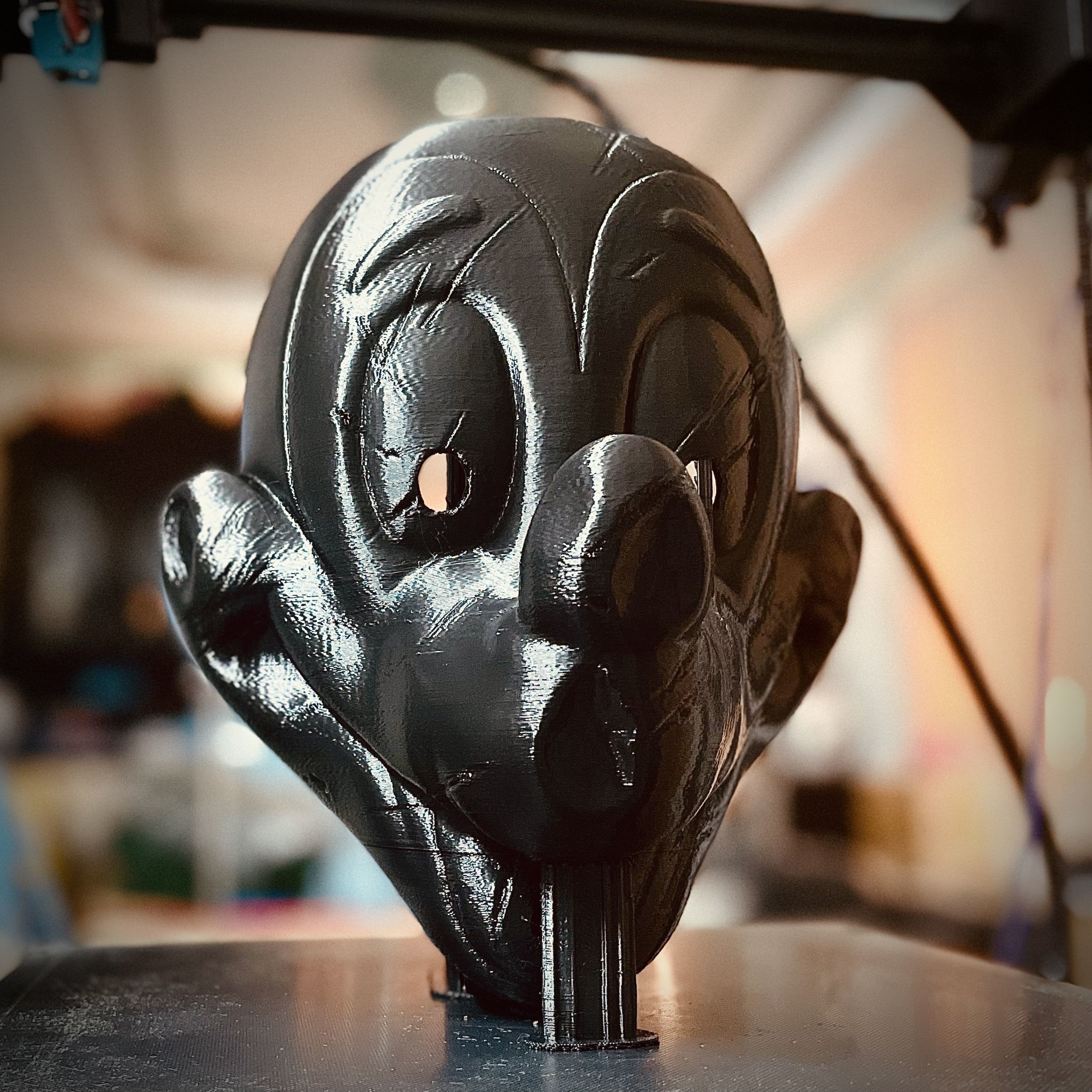 Mickey Mouse Trap Mask - Halloween Cosplay 3D print model_10