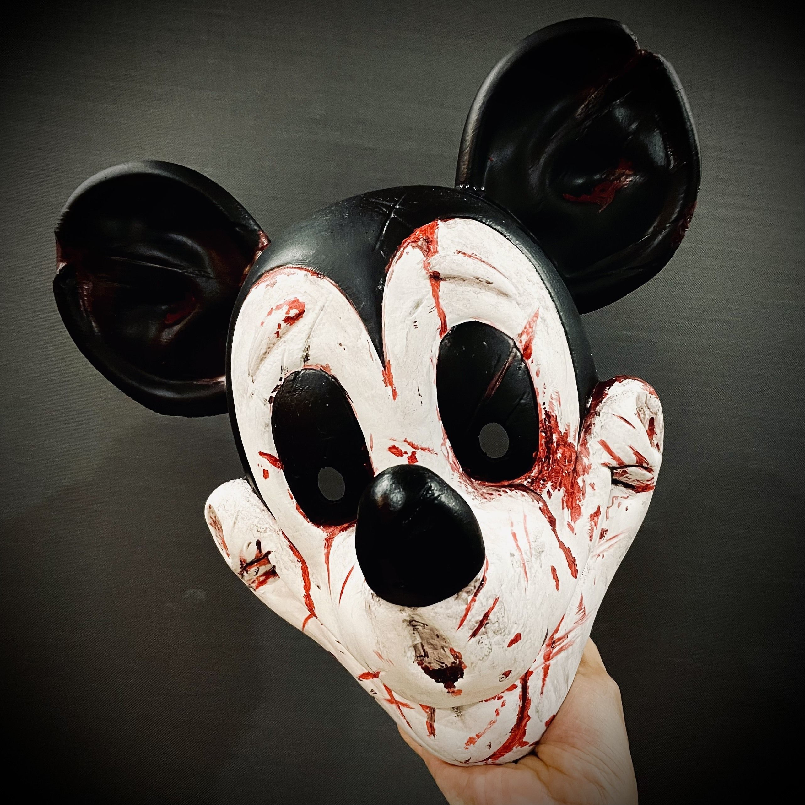 Mickey Mouse Trap Mask - Halloween Cosplay 3D print model_4