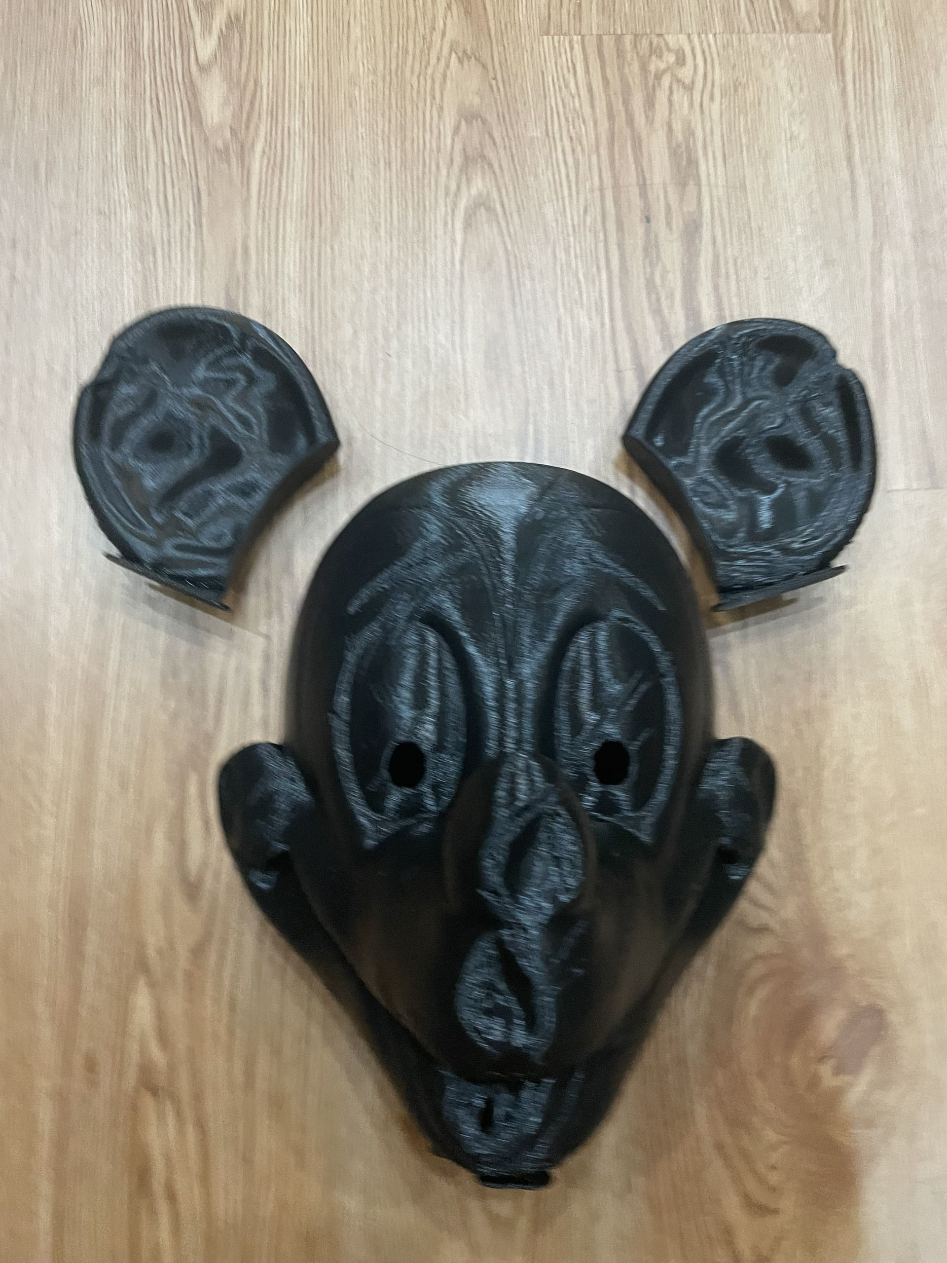 Mickey Mouse Trap Mask - Halloween Cosplay 3D print model_8