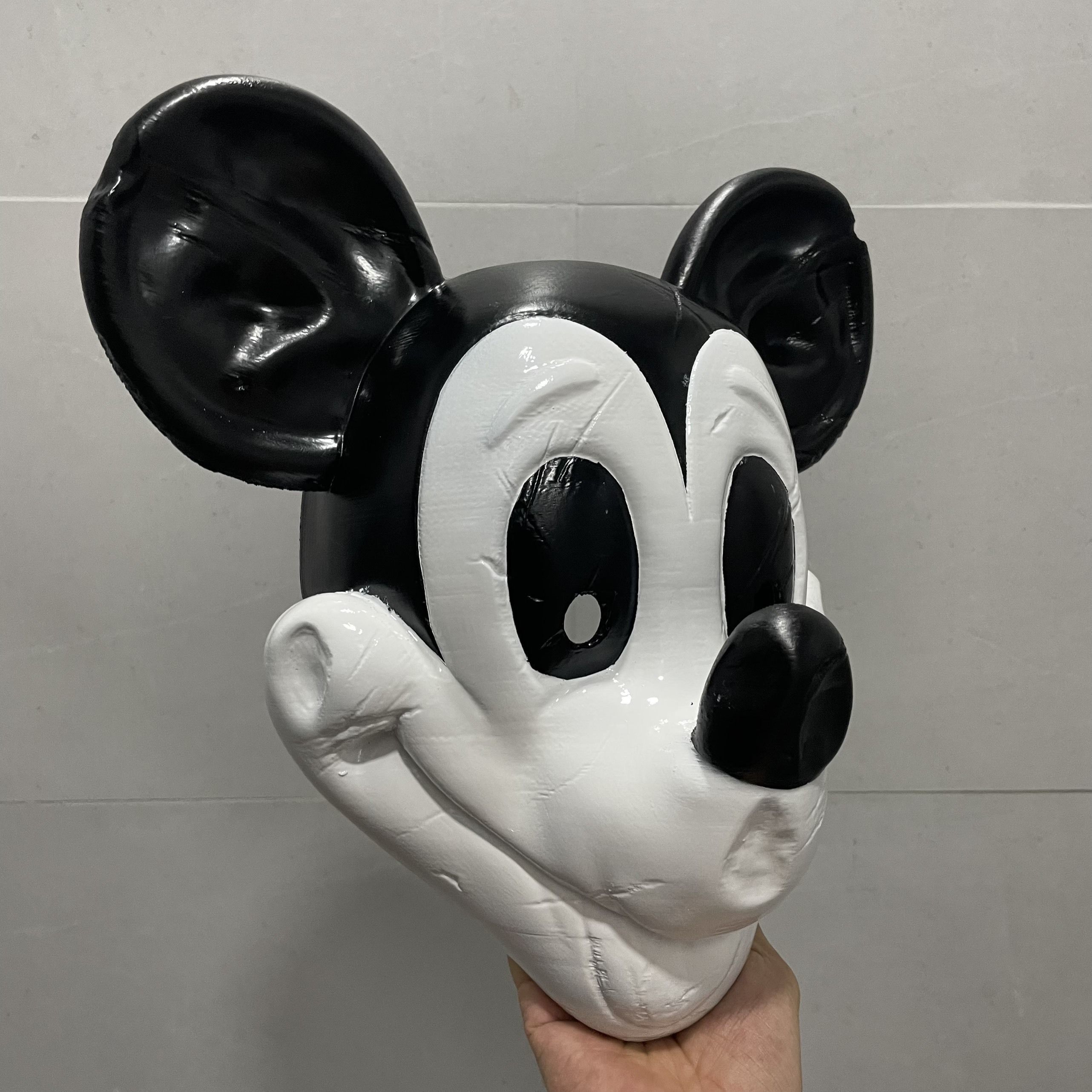 Mickey Mouse Trap Mask - Halloween Cosplay 3D print model_7