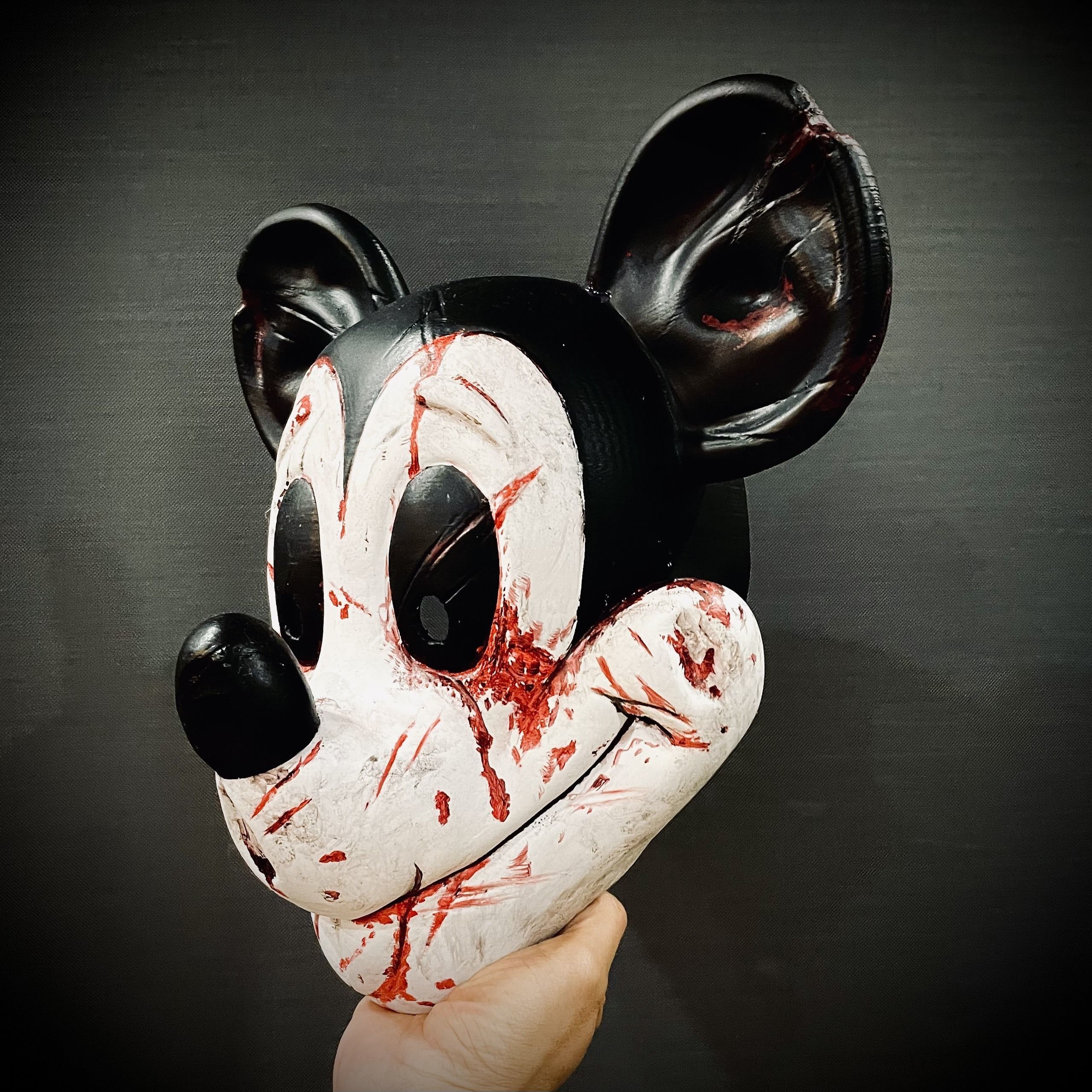 Mickey Mouse Trap Mask - Halloween Cosplay 3D print model_3