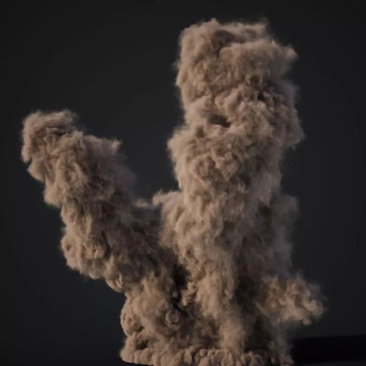 VDB Animated Dust Explosion 4 3D model_0