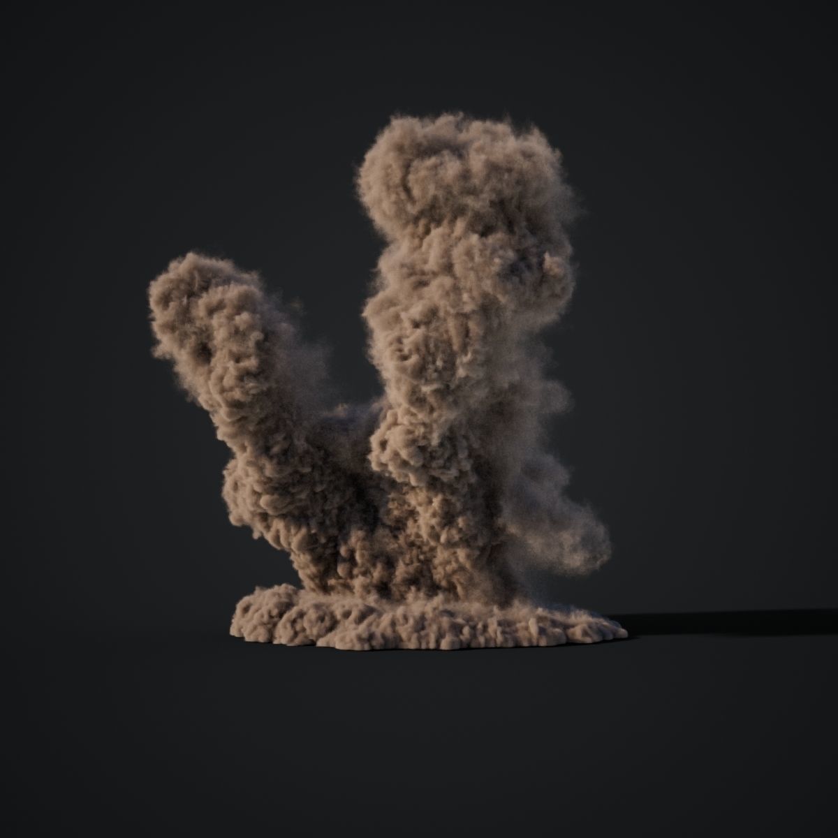 VDB Animated Dust Explosion 4 3D model_6