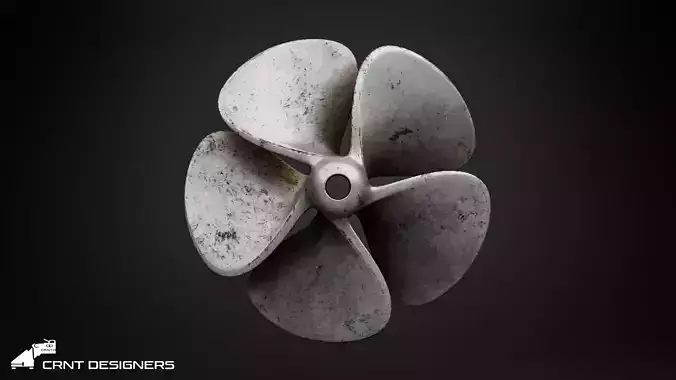 Boat Propeller 3D model 3D model