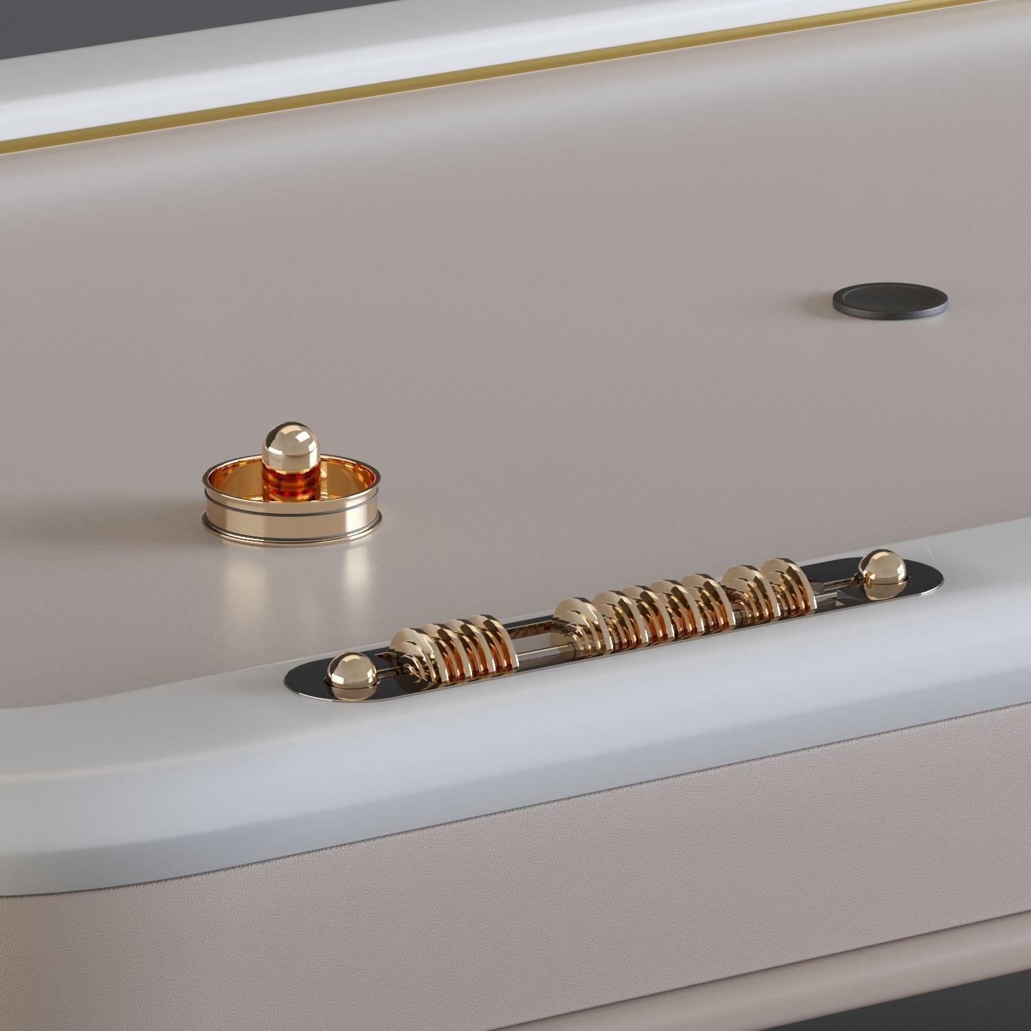 BILLIARD and  AIR HOCKEY TABLE 3D model_3