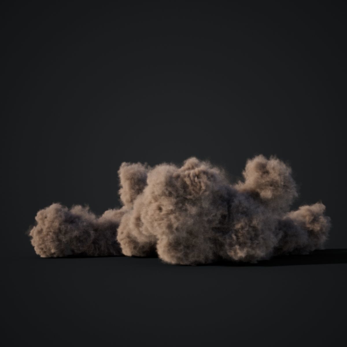 VDB Animated Dust Explosion 3 3D model_5