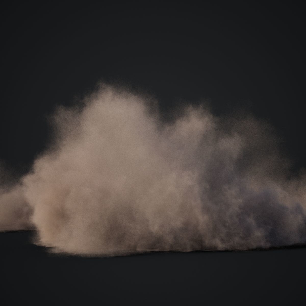 VDB Animated Dust Explosion 3 3D model_9