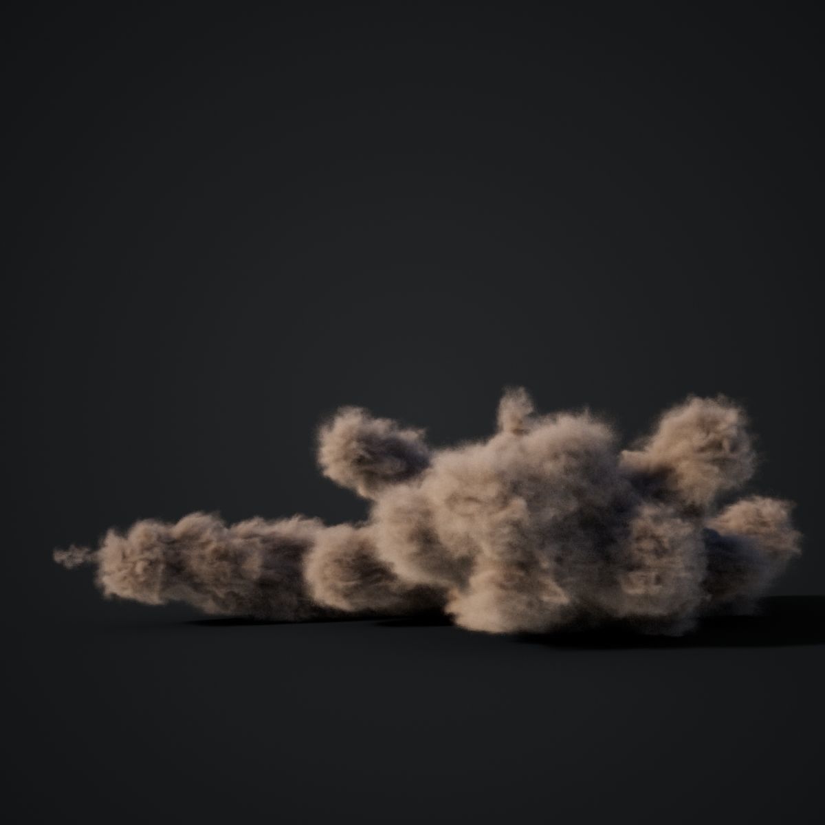 VDB Animated Dust Explosion 3 3D model_11