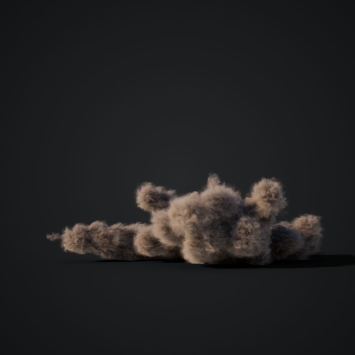 VDB Animated Dust Explosion 3 3D model_3