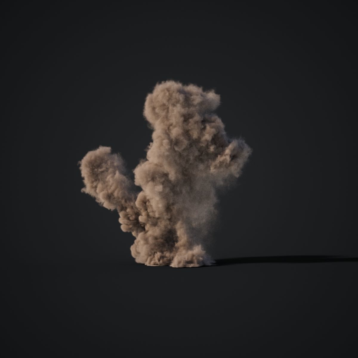 VDB Animated Dust Explosion 2 3D model_6
