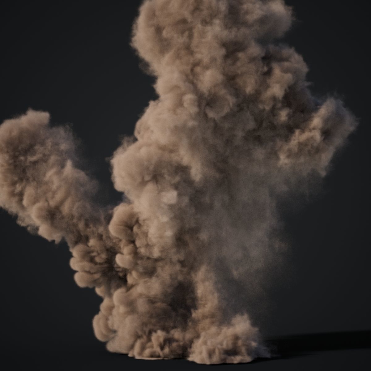 VDB Animated Dust Explosion 2 3D model_13