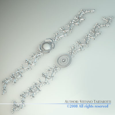 Stucco decorations 3D model_2