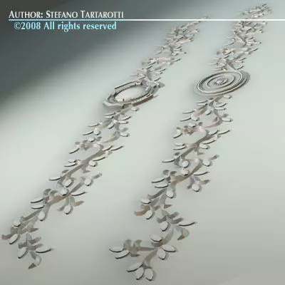 Stucco decorations 3D model_0