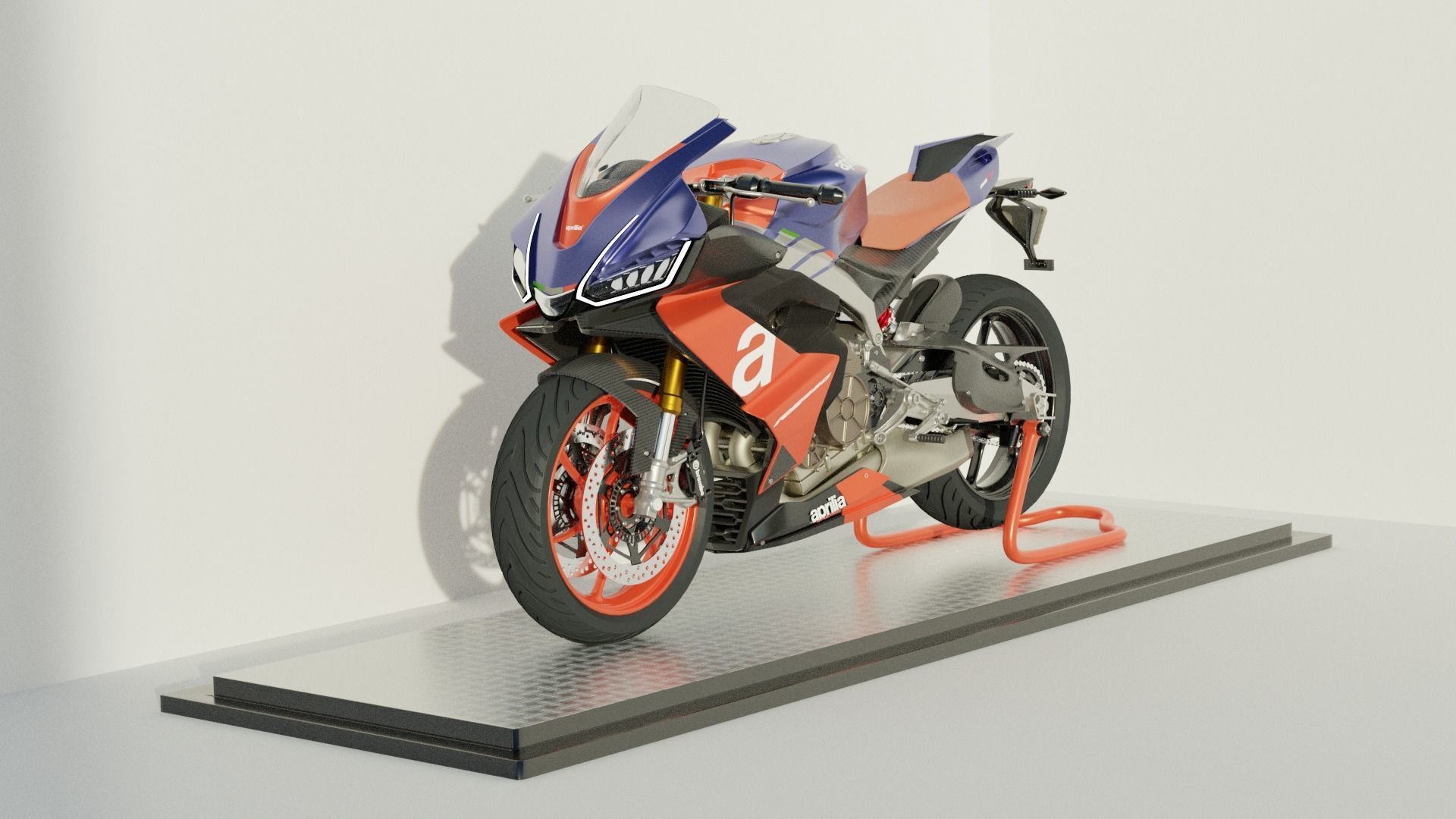 FanMade3d RS 660 - Aprilia made in Blender 3d 3D model_2