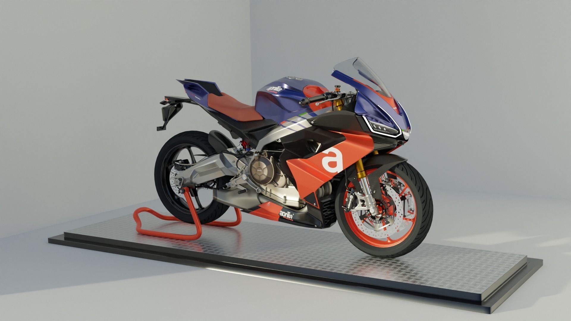 FanMade3d RS 660 - Aprilia made in Blender 3d 3D model_6